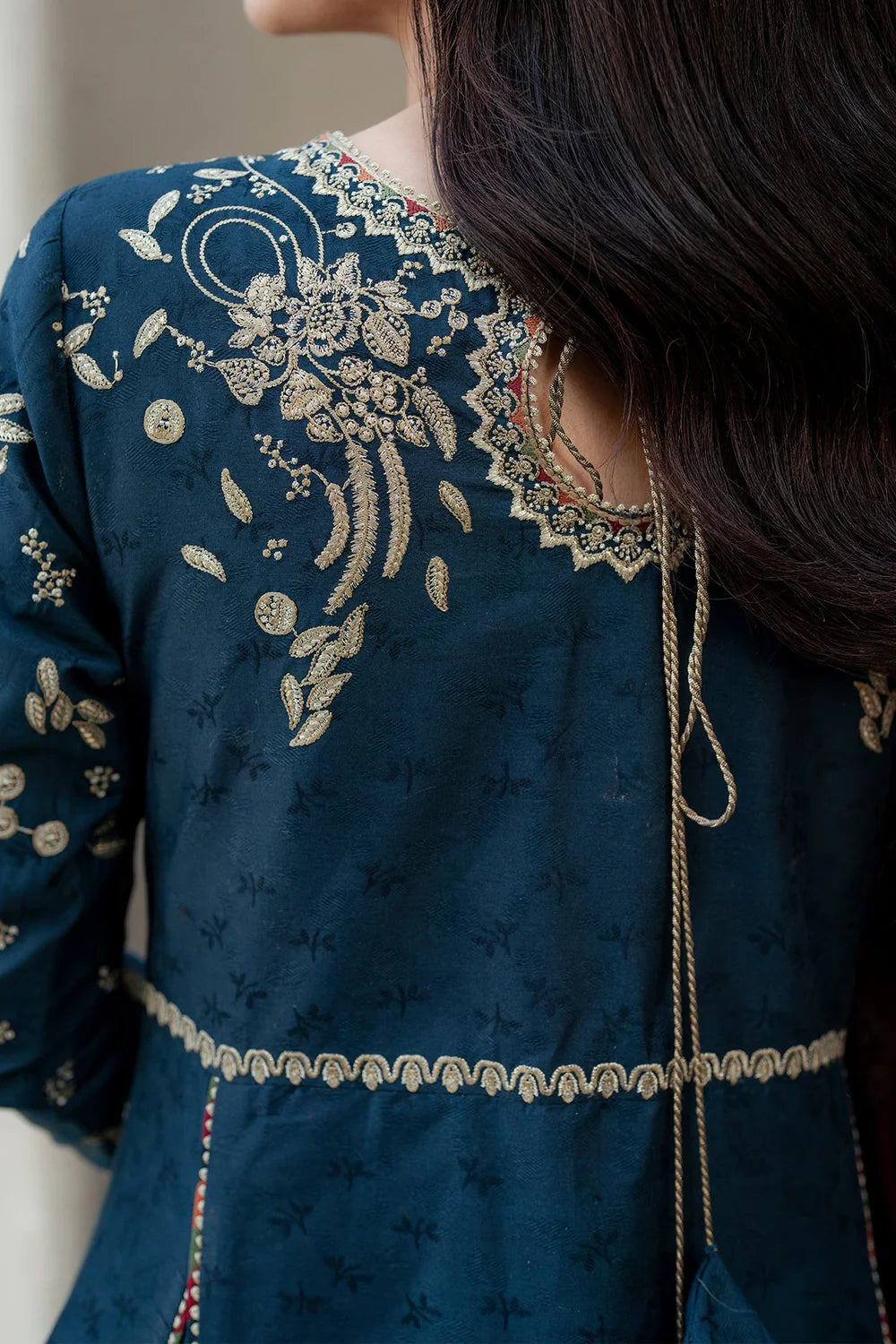 Shop JAZMIN SHAHKAR EID COLLECTION EMBROIDERED LUXURY LAWN SL25-D3 at Raz Ruya! Huge discounts on luxury Pakistani designer wear. Fast delivery to UK, USA & Canada. End-of-Year & New Year Sale!