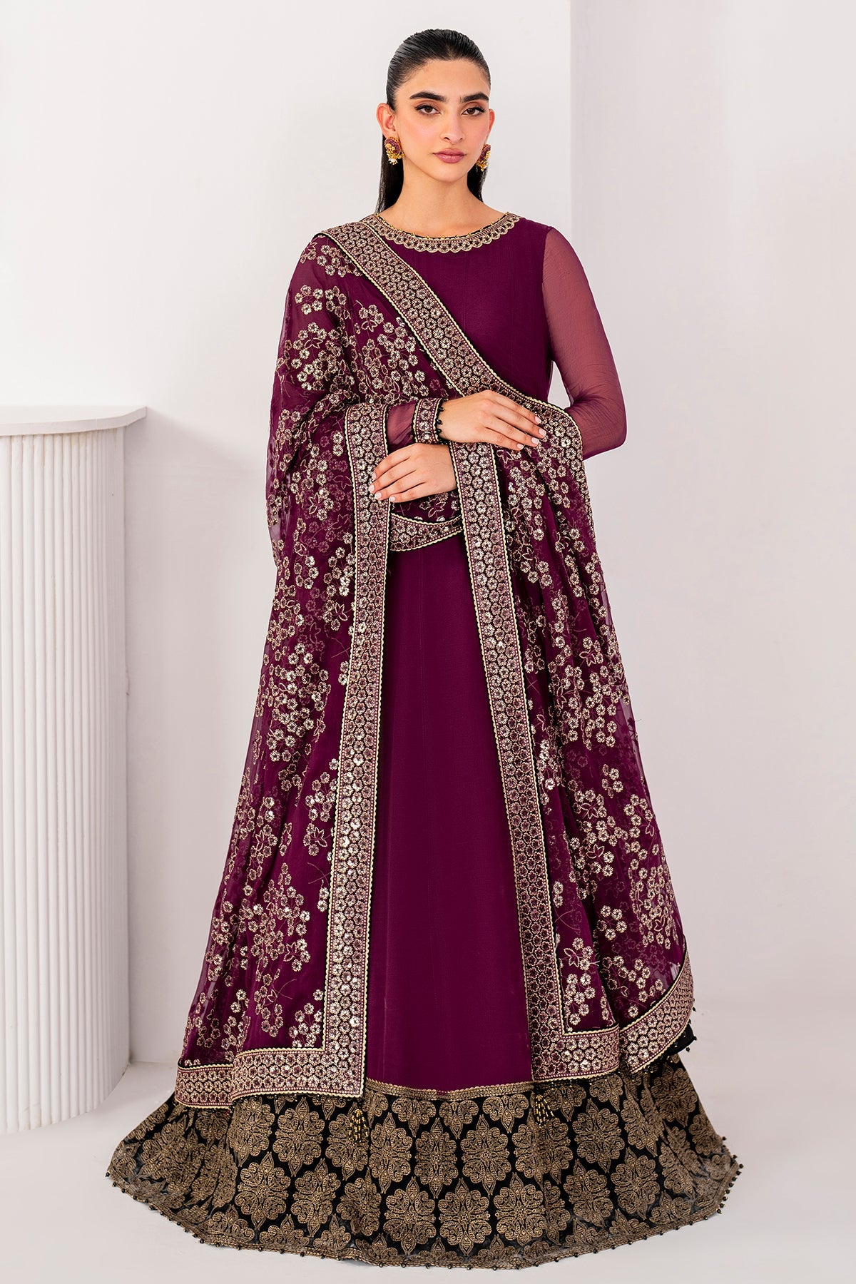 Shop JAZMIN | LUXURY FORMALS | EMBROIDERED CHIFFON UC-3057 with BIG discounts at Raz Ruya a women's clothing shop! Luxury Pakistani designer wear, featuring Sana Safinaz, Asim Jofa, and Maryum N Maria. Fast UK, USA, and Canada delivery. Don’t miss the end-of-year sale! WEB-STORE CLEARANCE, SALE 2024 GIVEAWAYS, DESIGENER BRANDS in UK, NEW YEARS SALE 2024! CHRISTMAS SALE, END OF YEAR SALE, CLOTHING STORES, BRIDAL SHOPS, DRESS STORES SALE, WOMEN'S CLOTHING STORE 2024