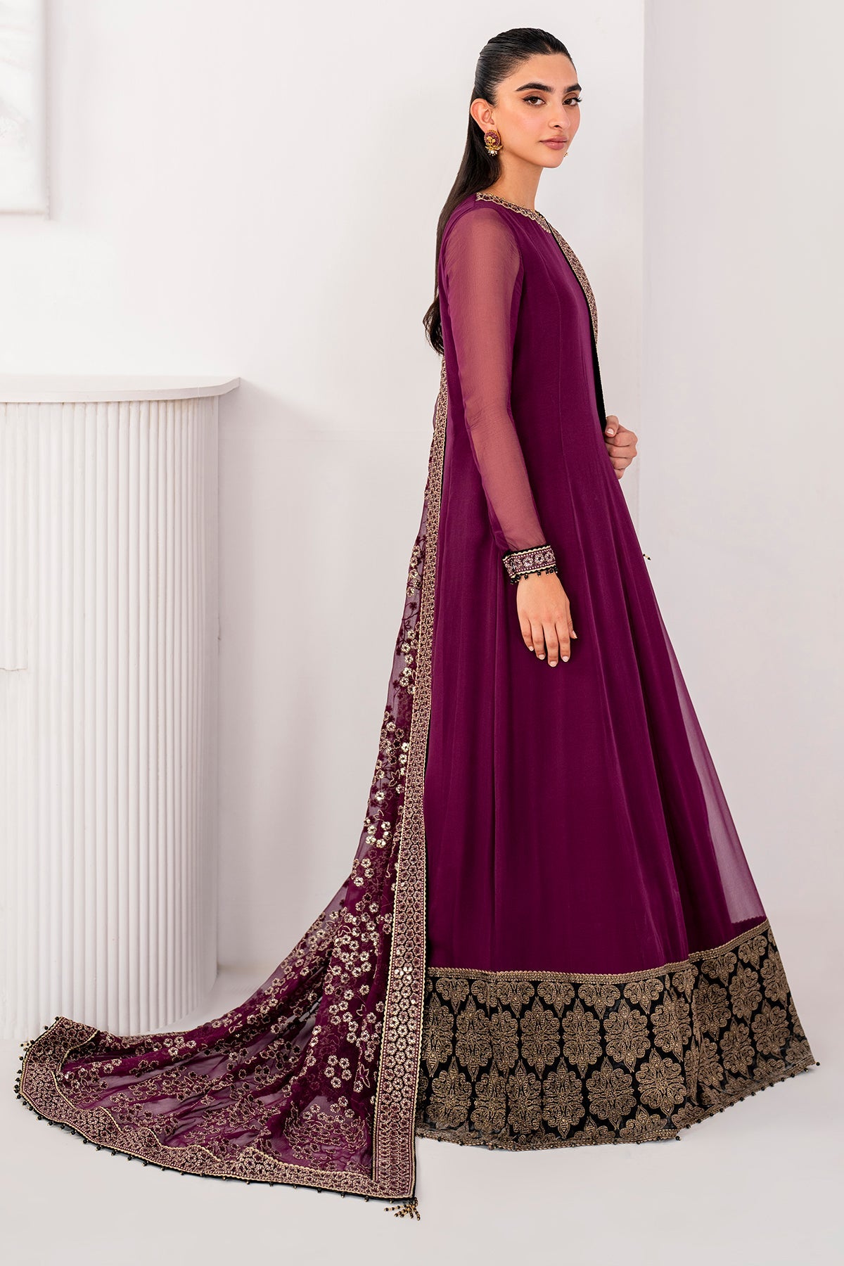 Shop JAZMIN | LUXURY FORMALS | EMBROIDERED CHIFFON UC-3057 with BIG discounts at Raz Ruya a women's clothing shop! Luxury Pakistani designer wear, featuring Sana Safinaz, Asim Jofa, and Maryum N Maria. Fast UK, USA, and Canada delivery. Don’t miss the end-of-year sale! WEB-STORE CLEARANCE, SALE 2024 GIVEAWAYS, DESIGENER BRANDS in UK, NEW YEARS SALE 2024! CHRISTMAS SALE, END OF YEAR SALE, CLOTHING STORES, BRIDAL SHOPS, DRESS STORES SALE, WOMEN'S CLOTHING STORE 2024