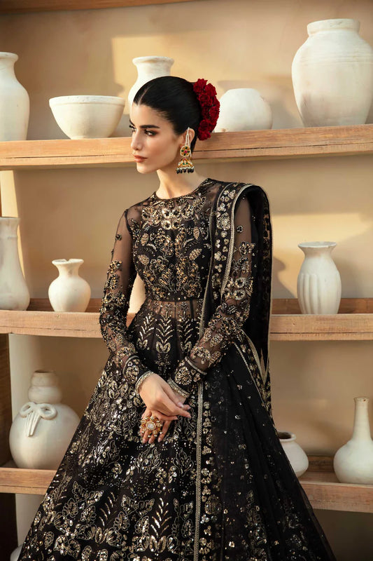 Shop AKBAR ASLAM MASTANI '25 LUXURY FORMALS CINDER at Raz Ruya! Huge discounts on luxury Pakistani designer wear. Fast delivery to UK, USA & Canada. End-of-Year & New Year Sale!
