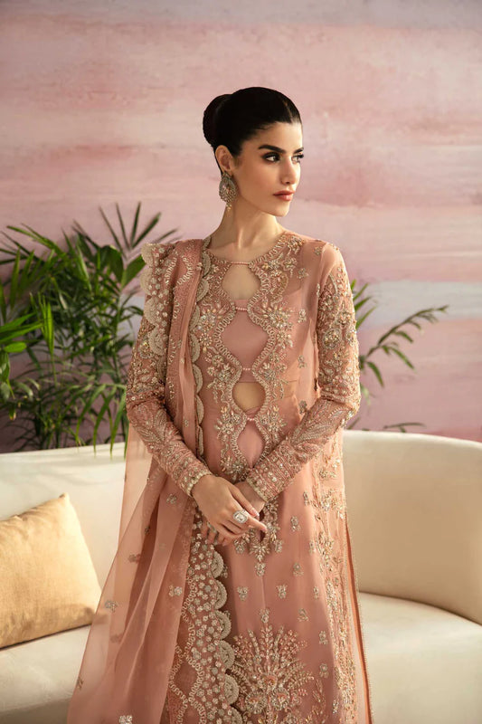 Shop AKBAR ASLAM MASTANI '25 LUXURY FORMALS SAKURA at Raz Ruya! Huge discounts on luxury Pakistani designer wear. Fast delivery to UK, USA & Canada. End-of-Year & New Year Sale!