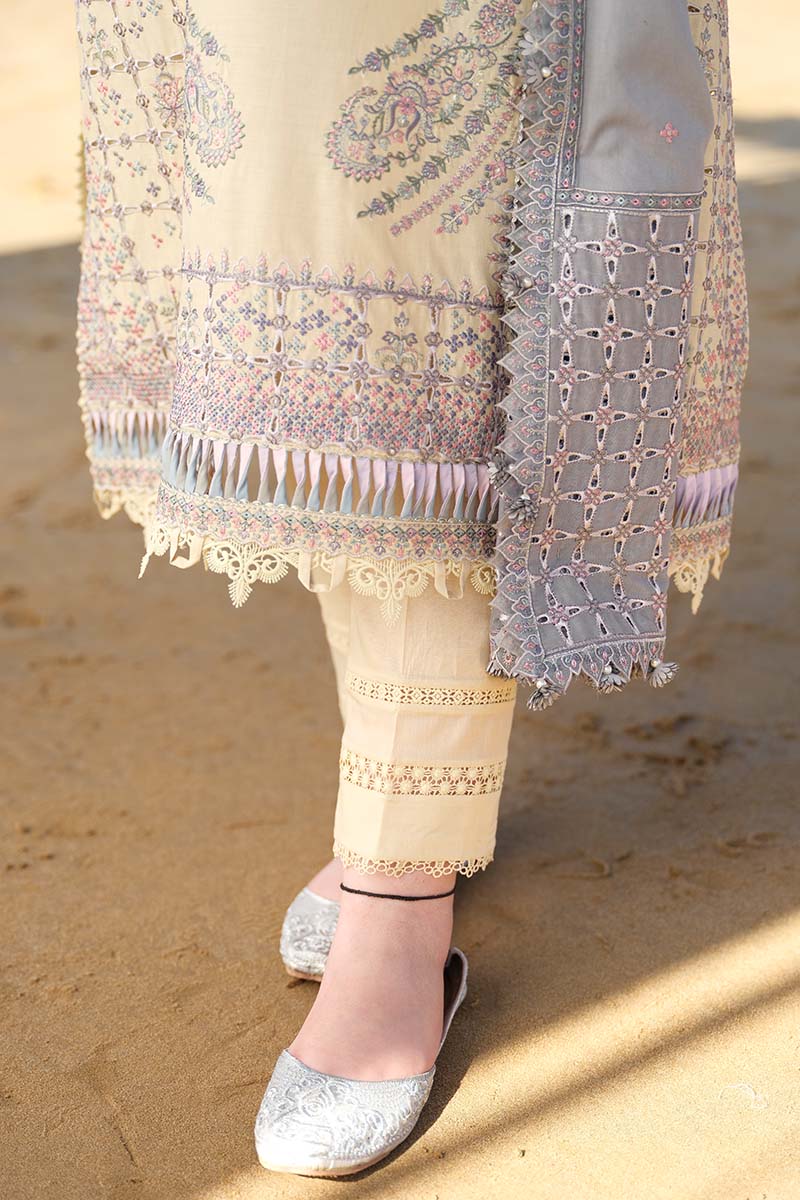 Shop JAZMIN SHAHKAR EID COLLECTION EMBROIDERED LUXURY LAWN SL23-D2 at Raz Ruya! Huge discounts on luxury Pakistani designer wear. Fast delivery to UK, USA & Canada. End-of-Year & New Year Sale!