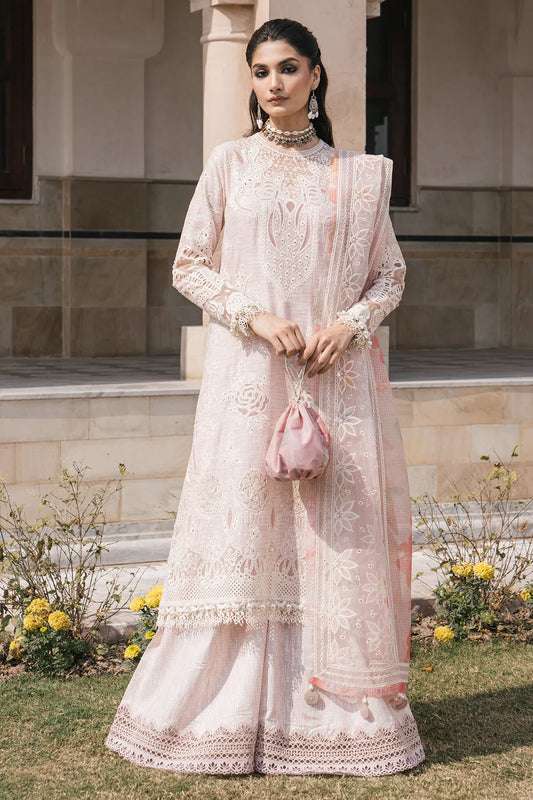 Shop JAZMIN SHAHKAR EID COLLECTION EMBROIDERED LUXURY LAWN SL24-D8 at Raz Ruya! Huge discounts on luxury Pakistani designer wear. Fast delivery to UK, USA & Canada. End-of-Year & New Year Sale!