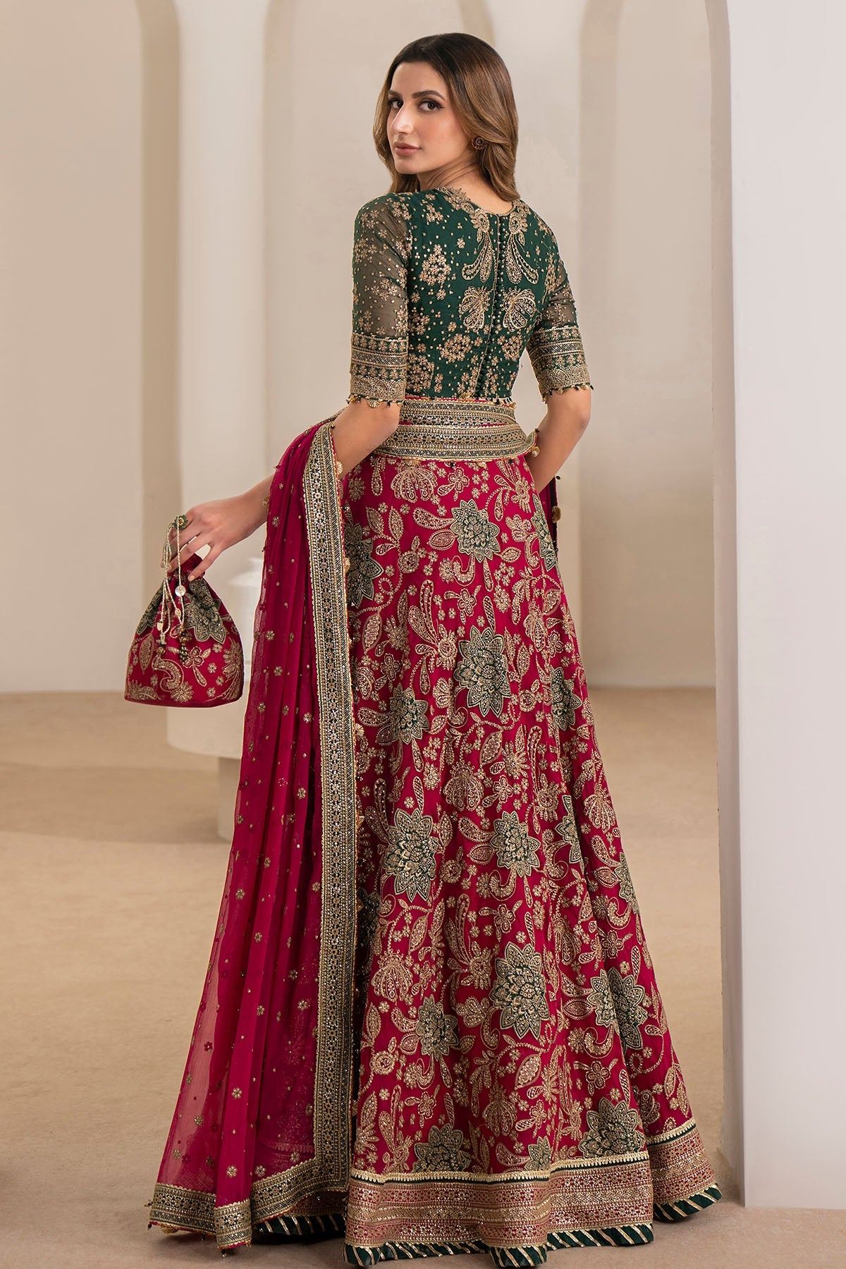 EMBROIDERED CHIFFON WF'24-03