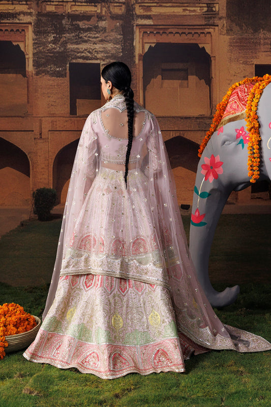 Afrozeh Shehnai Wedding Formals '26 Gul-e-Roshan with embroidered net dupatta