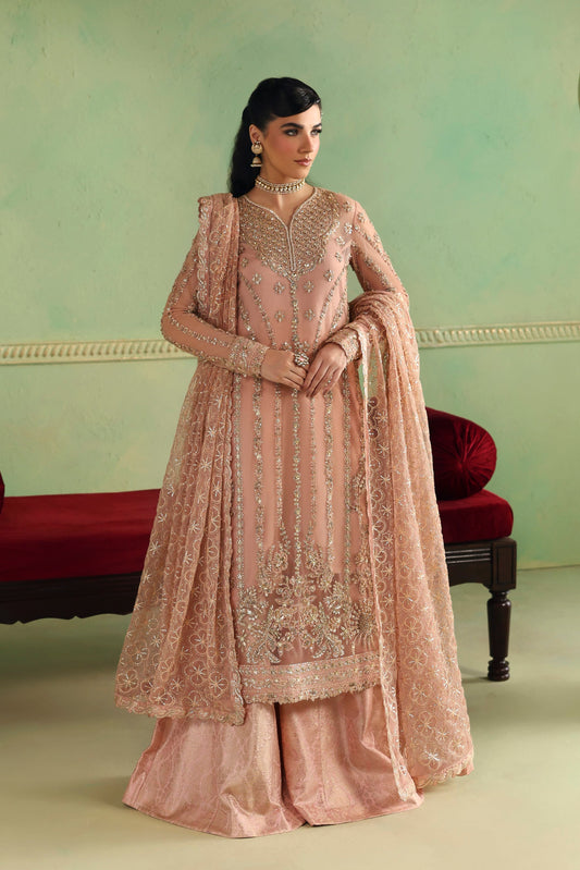 Akbar Aslam Arshia Pakistani net formal with dupatta