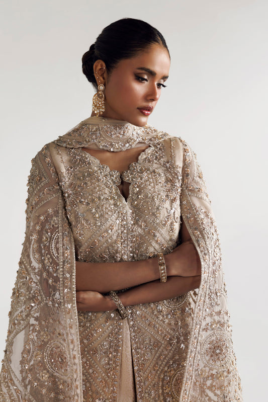 Akbar Aslam Reina statement embellished sleeves