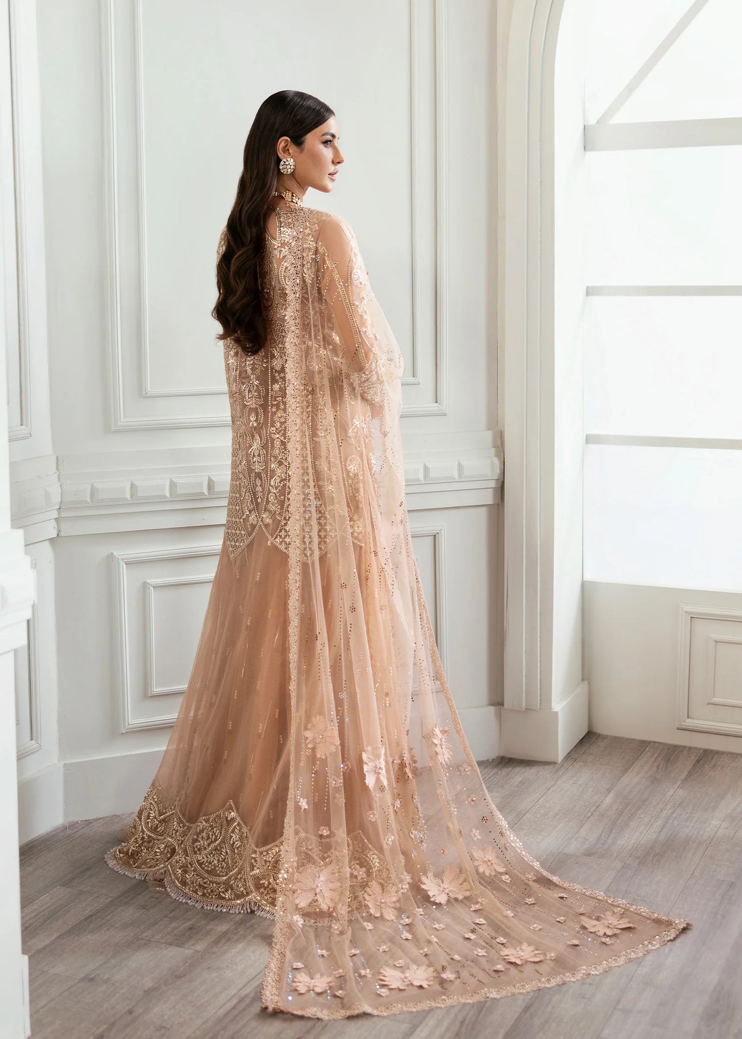 Shop CRIMSON X SAIRA SHAKIRA Wedding Formals '24 Stardust Lehnga at Raz Ruya! Huge discounts on luxury Pakistani wear with fast delivery to the UK, USA & Canada.