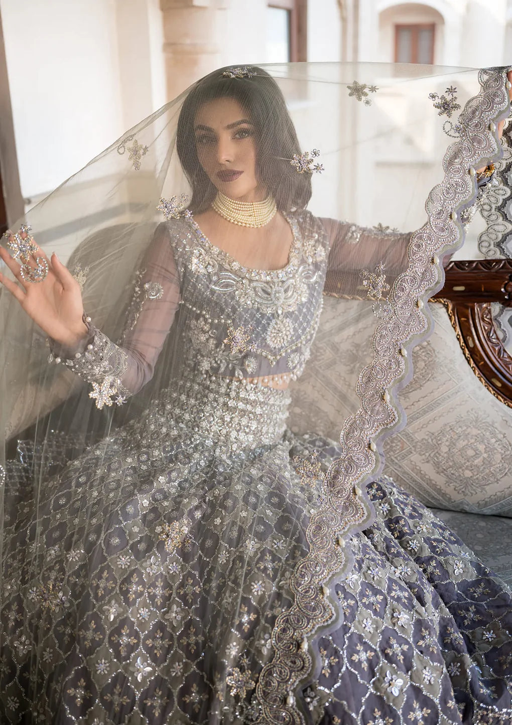 Shop CELEBRATIONS BY ELAF LUXURY FORMALS EFH-02 NAZNEEN at Raz Ruya! Huge discounts on luxury Pakistani designer wear. Fast delivery to UK, USA & Canada. End-of-Year & New Year Sale!