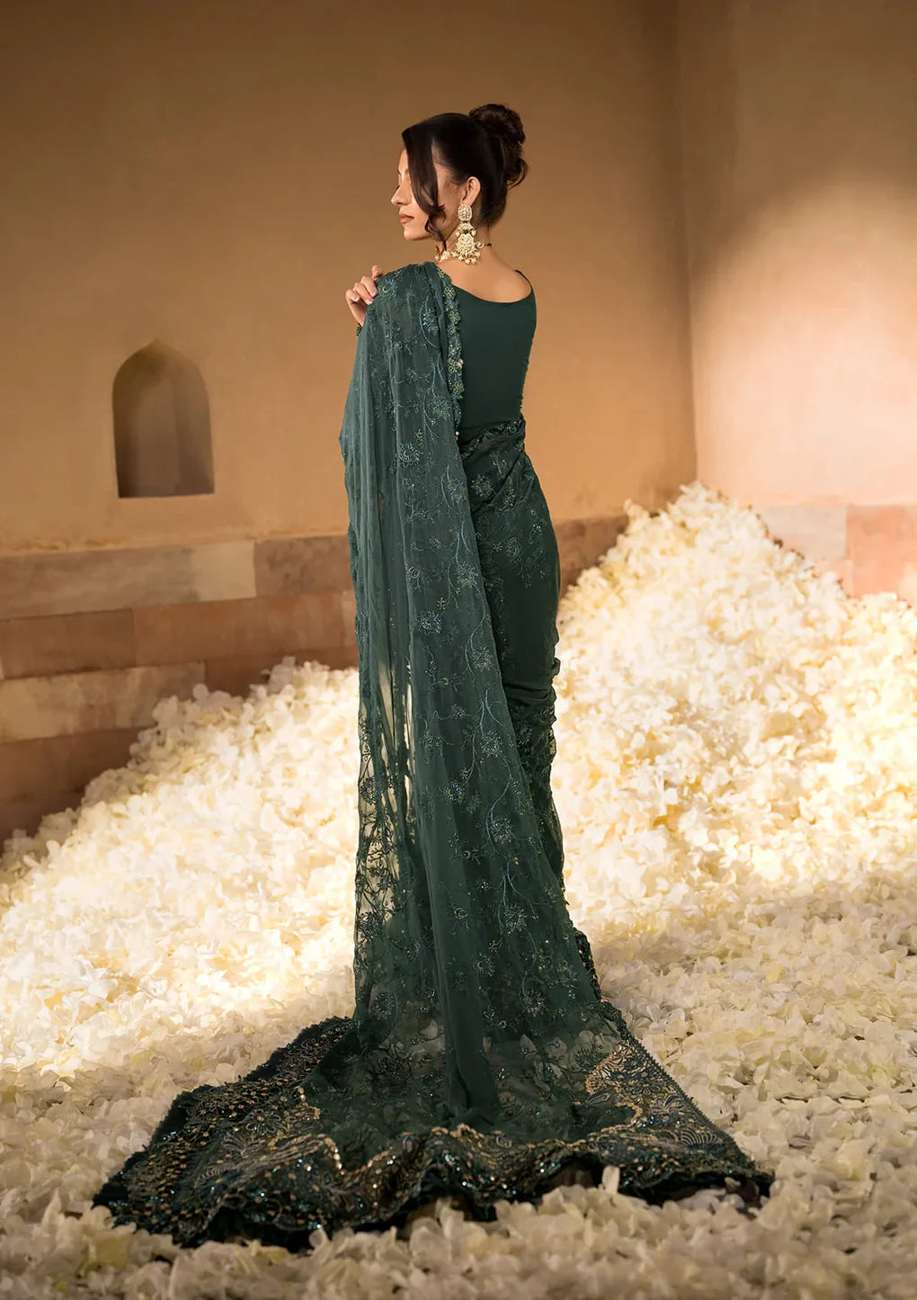 Shop CELEBRATIONS BY ELAF LUXURY FORMALS EFH-01 JAHAN ARA at Raz Ruya! Huge discounts on luxury Pakistani designer wear. Fast delivery to UK, USA & Canada. End-of-Year & New Year Sale!