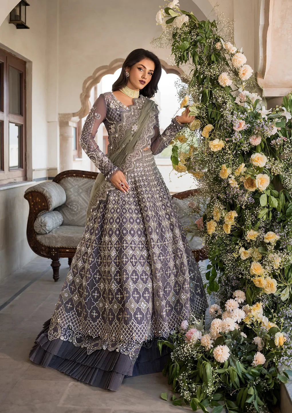 Shop CELEBRATIONS BY ELAF LUXURY FORMALS EFH-02 NAZNEEN at Raz Ruya! Huge discounts on luxury Pakistani designer wear. Fast delivery to UK, USA & Canada. End-of-Year & New Year Sale!
