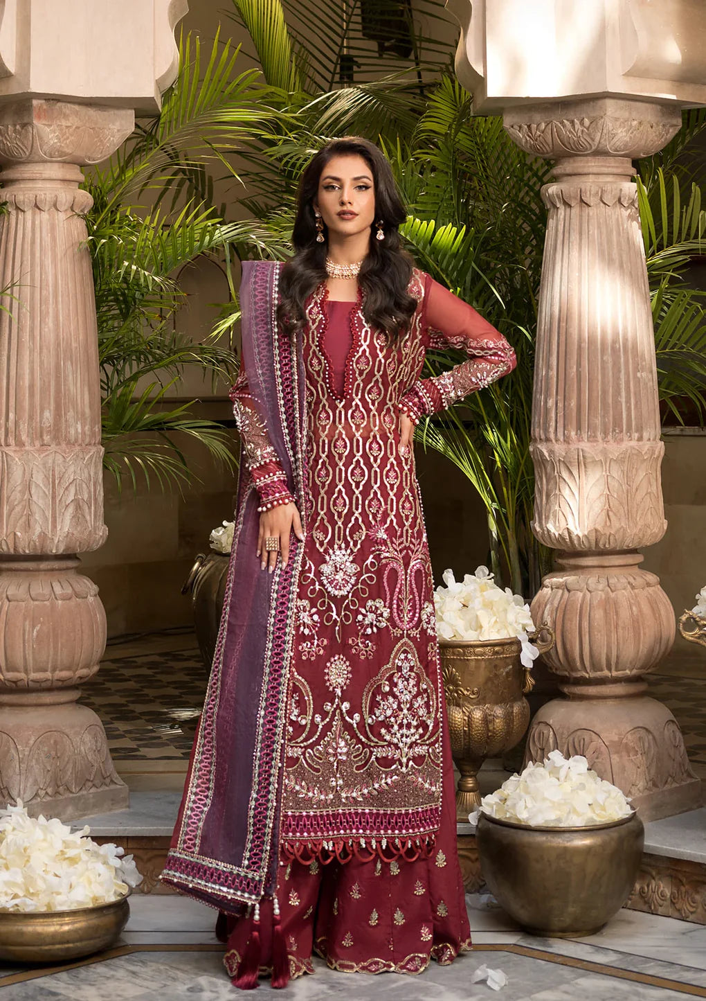 Shop CELEBRATIONS BY ELAF LUXURY FORMALS EFH-06 GHAZAL at Raz Ruya! Huge discounts on luxury Pakistani designer wear. Fast delivery to UK, USA & Canada. End-of-Year & New Year Sale!