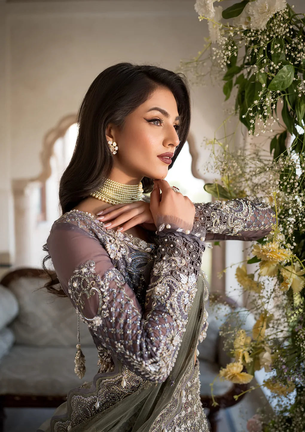 Shop CELEBRATIONS BY ELAF LUXURY FORMALS EFH-02 NAZNEEN at Raz Ruya! Huge discounts on luxury Pakistani designer wear. Fast delivery to UK, USA & Canada. End-of-Year & New Year Sale!