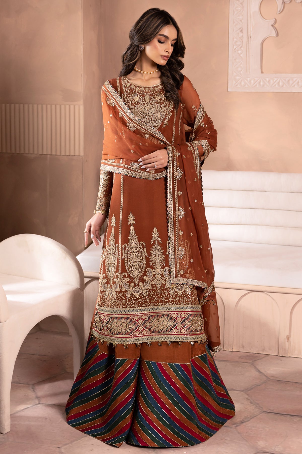 Shop JAZMIN | LUXURY FORMALS | EMBROIDERED CHIFFON UC-3040 with BIG discounts at Raz Ruya a women's clothing shop! Luxury Pakistani designer wear, featuring Sana Safinaz, Asim Jofa, and Maryum N Maria. Fast UK, USA, and Canada delivery. Don’t miss the end-of-year sale! WEB-STORE CLEARANCE, SALE 2024 GIVEAWAYS, DESIGENER BRANDS in UK, NEW YEARS SALE 2024! CHRISTMAS SALE, END OF YEAR SALE, CLOTHING STORES, BRIDAL SHOPS, DRESS STORES SALE, WOMEN'S CLOTHING STORE 2024