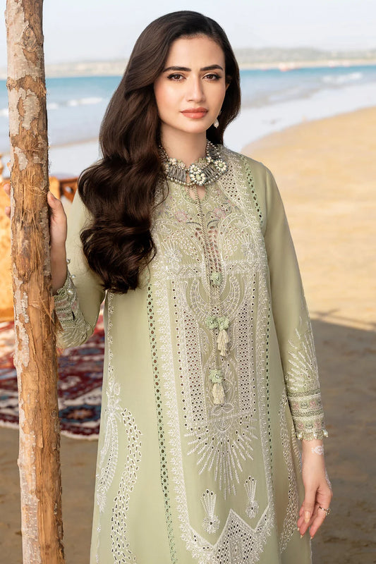 JAZMIN | SHAHKAR EID COLLECTION | EMBROIDERED LUXURY LAWN SL23-D1