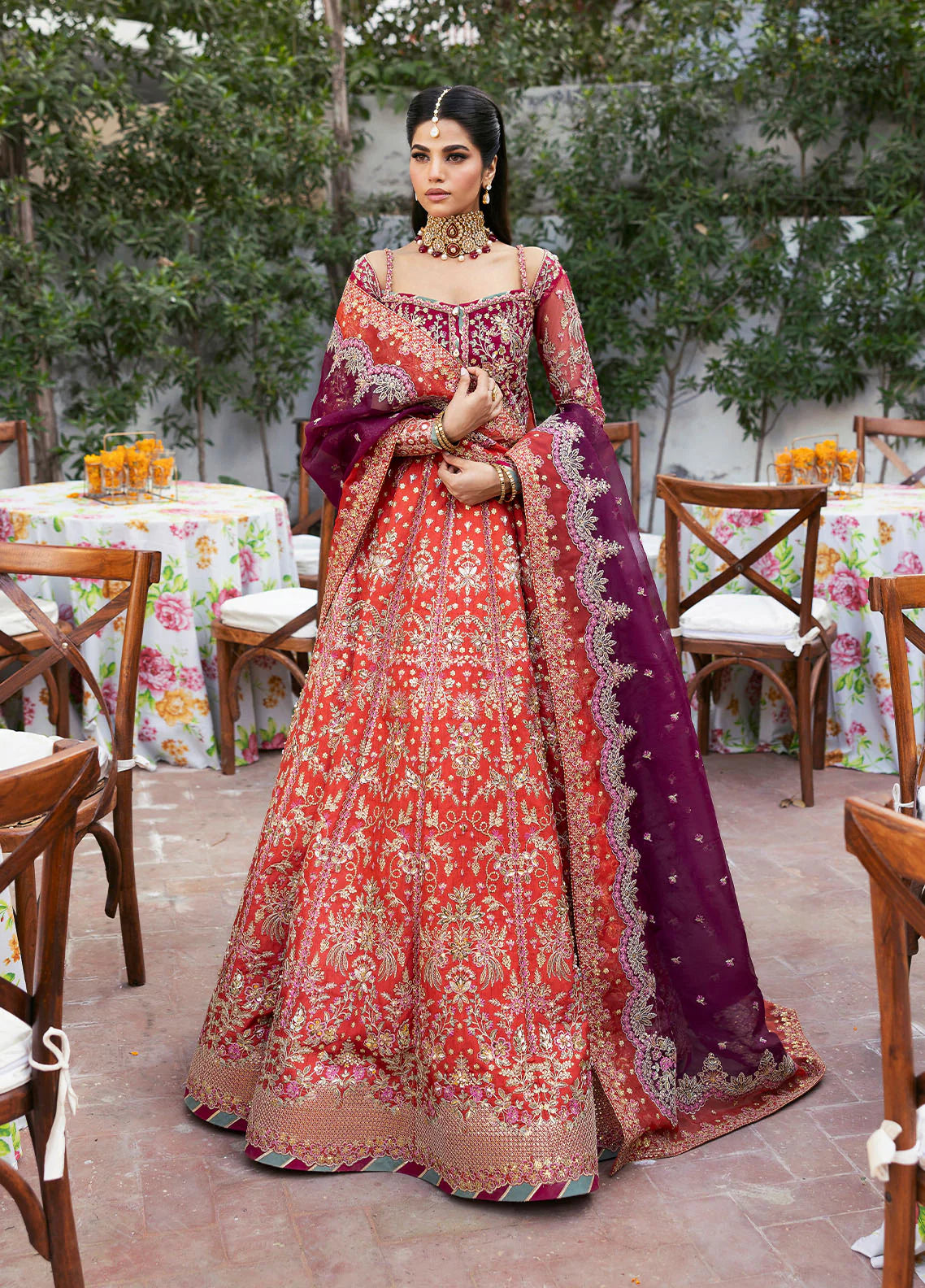 Shop GULAAL CHAANDNI WEDDING FORMALS | SHABNAM at Raz Ruya! Enjoy huge discounts on luxury Pakistani designer wear with fast delivery to the UK, USA & Canada.