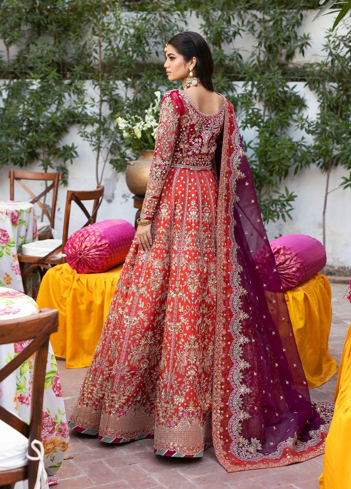 Shop GULAAL CHAANDNI WEDDING FORMALS | SHABNAM at Raz Ruya! Enjoy huge discounts on luxury Pakistani designer wear with fast delivery to the UK, USA & Canada.