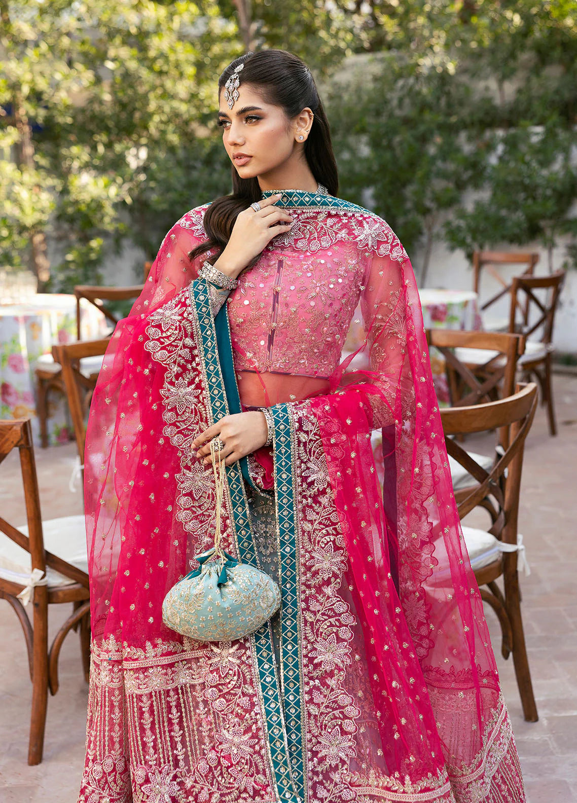 Shop GULAAL CHAANDNI WEDDING FORMALS | SHANAYA at Raz Ruya! Enjoy huge discounts on luxury Pakistani designer wear with fast delivery to the UK, USA & Canada.