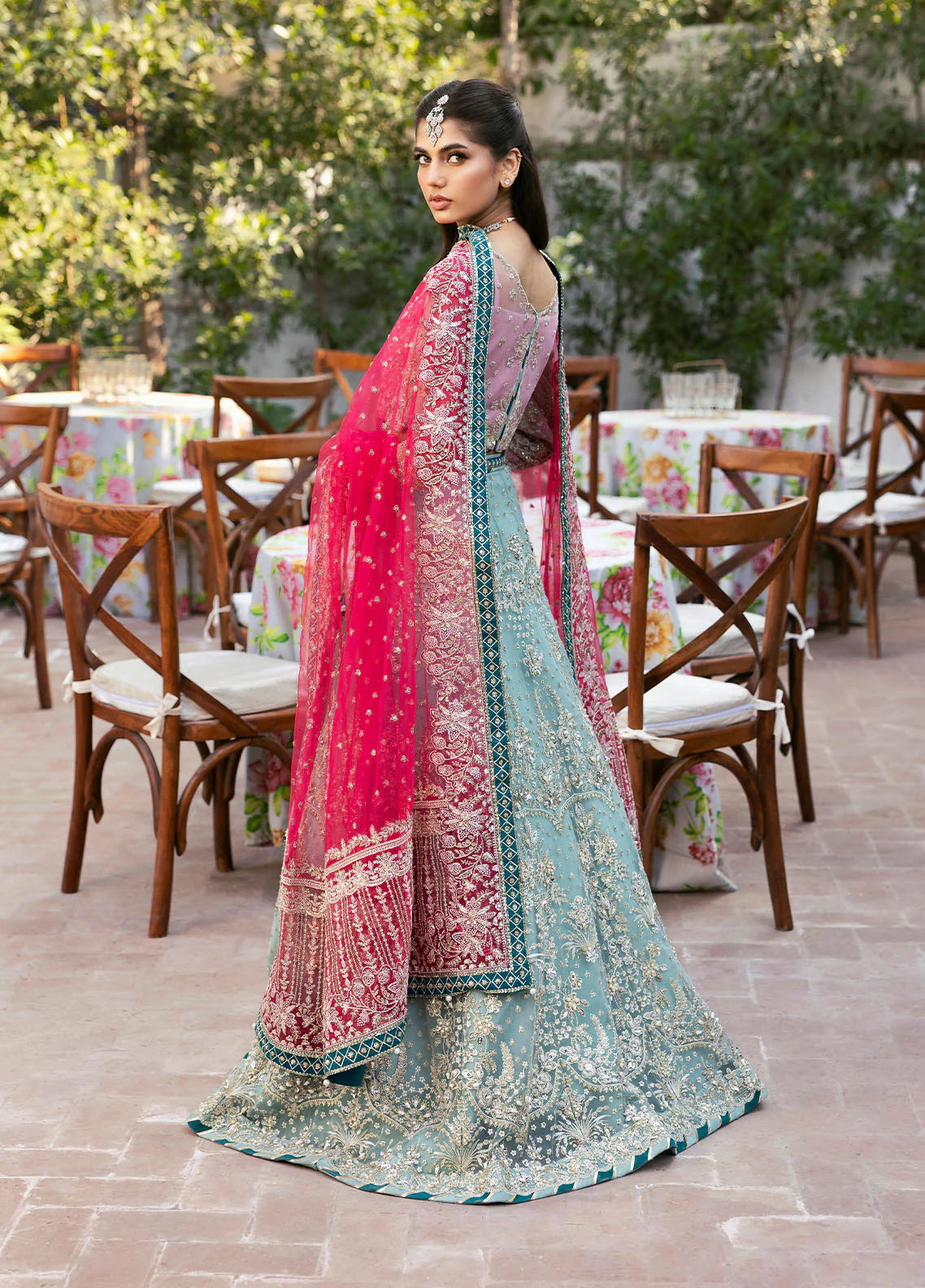 Shop GULAAL CHAANDNI WEDDING FORMALS | SHANAYA at Raz Ruya! Enjoy huge discounts on luxury Pakistani designer wear with fast delivery to the UK, USA & Canada.
