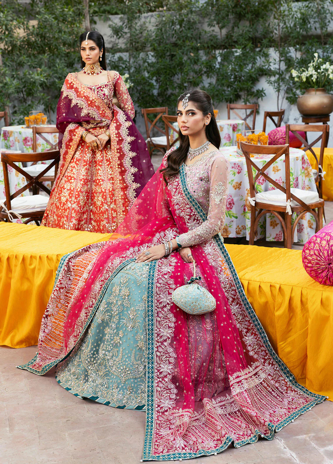Shop GULAAL CHAANDNI WEDDING FORMALS | SHANAYA at Raz Ruya! Enjoy huge discounts on luxury Pakistani designer wear with fast delivery to the UK, USA & Canada.