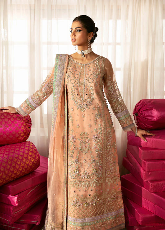 Shop GULAAL CHAANDNI WEDDING FORMALS | RANIYA at Raz Ruya! Enjoy huge discounts on luxury Pakistani designer wear with fast delivery to the UK, USA & Canada.
