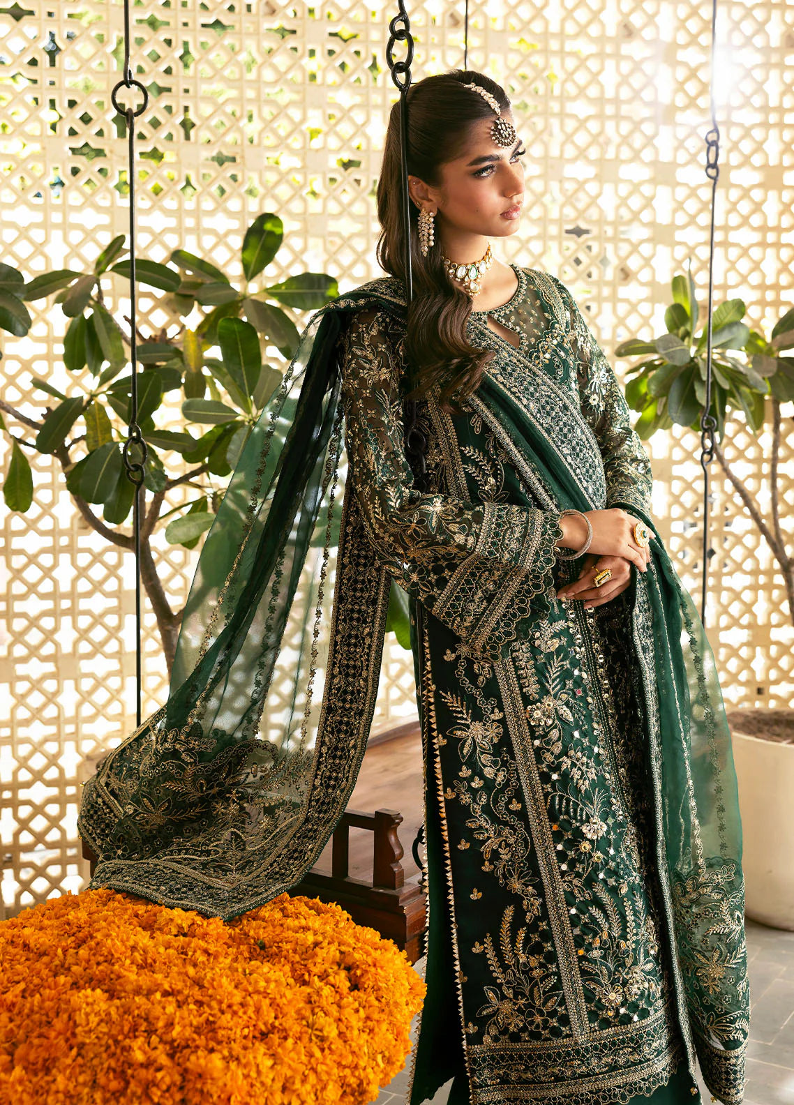 Shop GULAAL CHAANDNI WEDDING FORMALS | ZAYRA at Raz Ruya! Enjoy huge discounts on luxury Pakistani designer wear with fast delivery to the UK, USA & Canada.