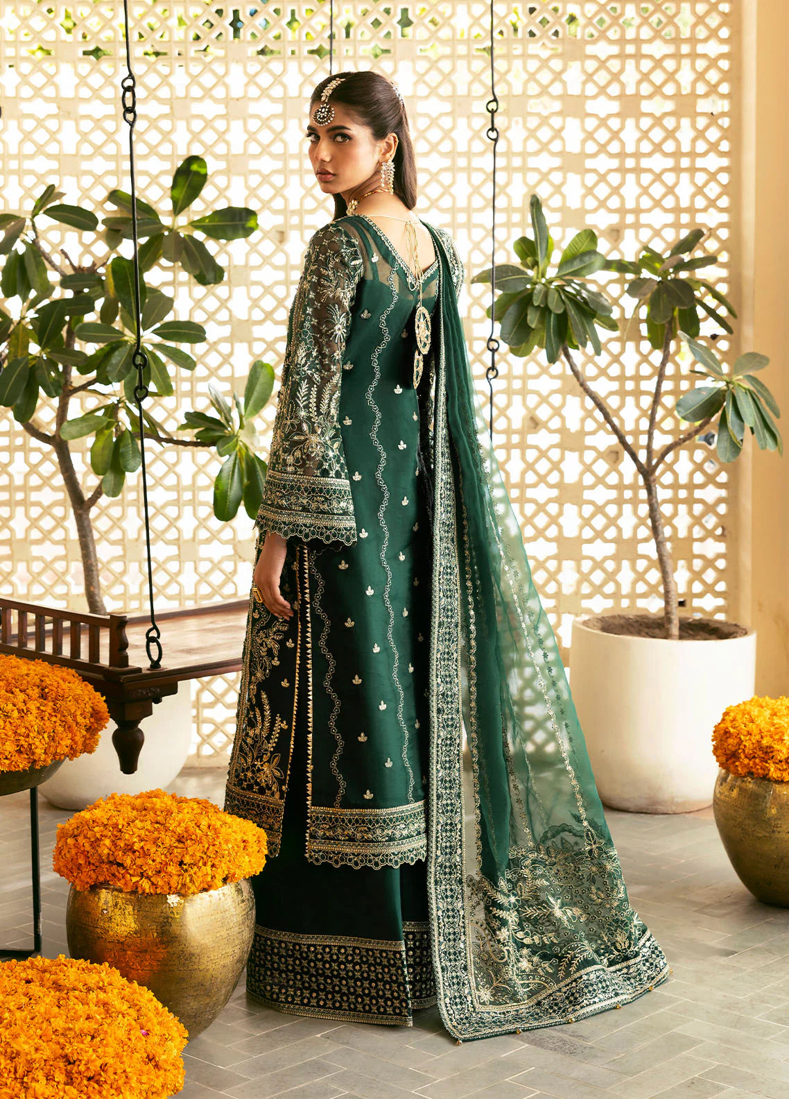 Shop GULAAL CHAANDNI WEDDING FORMALS | ZAYRA at Raz Ruya! Enjoy huge discounts on luxury Pakistani designer wear with fast delivery to the UK, USA & Canada.