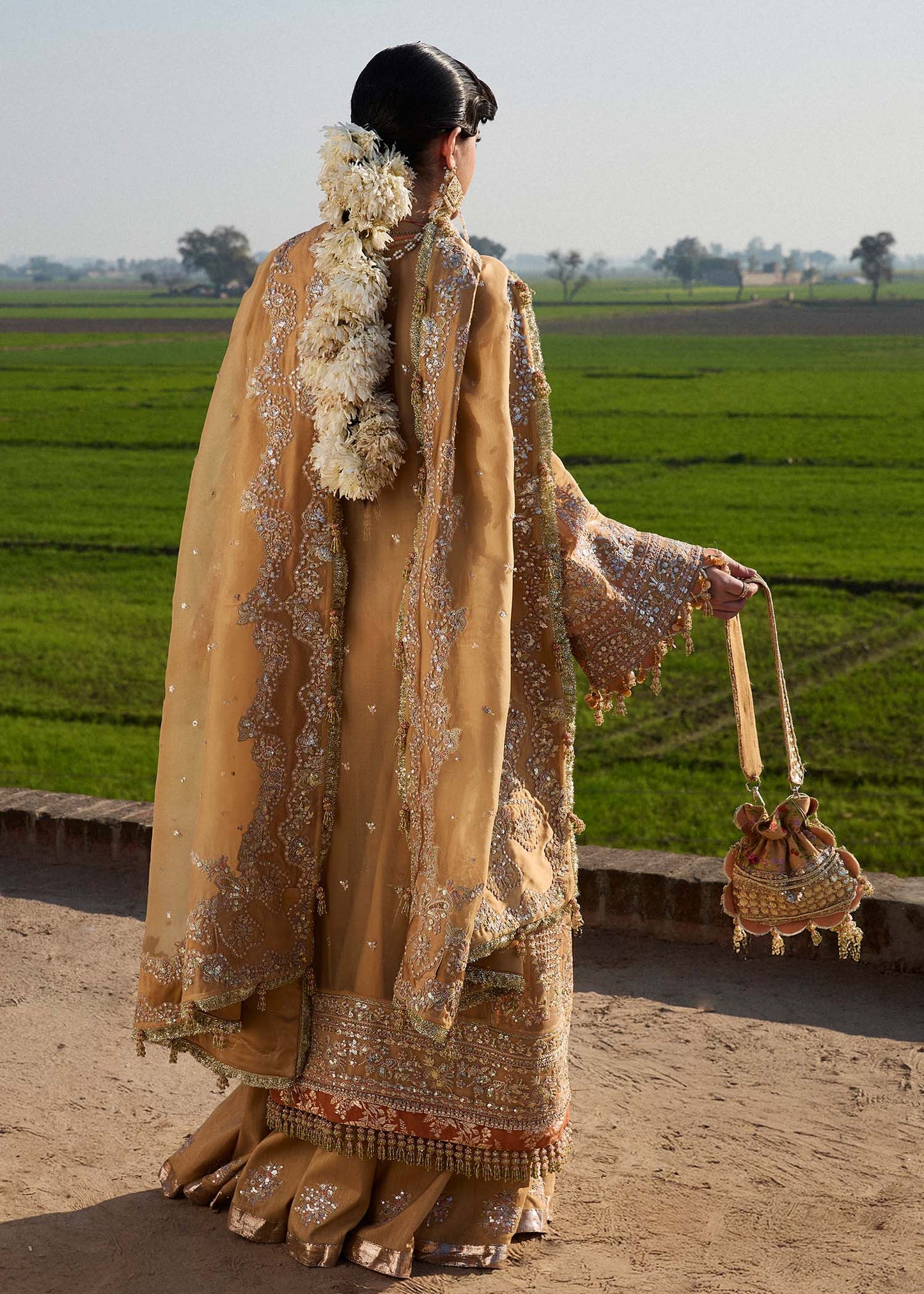 Shop HUSSAIN REHAR DARLINGS FESTIVE '25 FORMALS SUNDAL at Raz Ruya! Huge discounts on luxury Pakistani designer wear. Fast delivery to UK, USA & Canada. End-of-Year & New Year Sale!