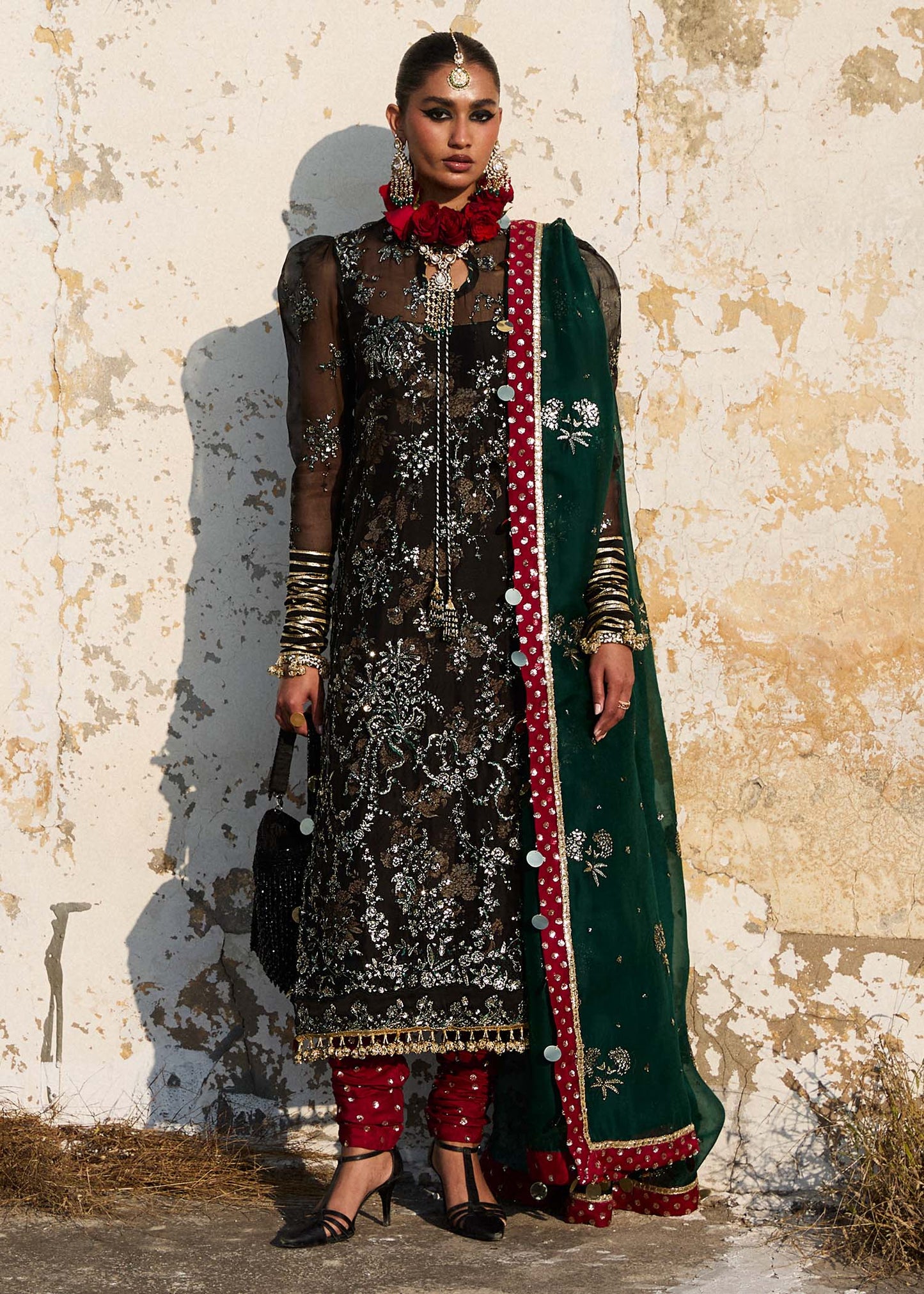 Shop HUSSAIN REHAR DARLINGS FESTIVE '25 FORMALS SHAMA at Raz Ruya! Huge discounts on luxury Pakistani designer wear. Fast delivery to UK, USA & Canada. End-of-Year & New Year Sale!