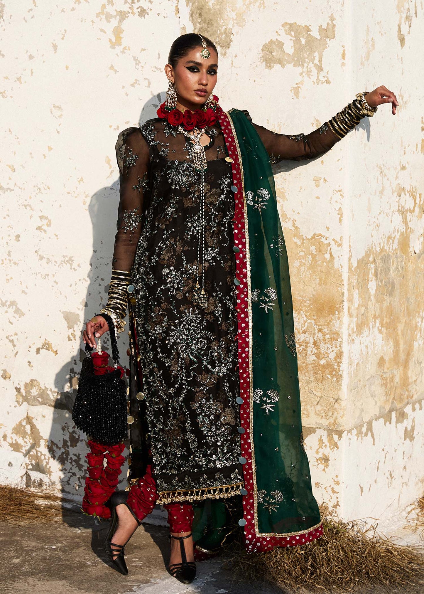 Shop HUSSAIN REHAR DARLINGS FESTIVE '25 FORMALS SHAMA at Raz Ruya! Huge discounts on luxury Pakistani designer wear. Fast delivery to UK, USA & Canada. End-of-Year & New Year Sale!