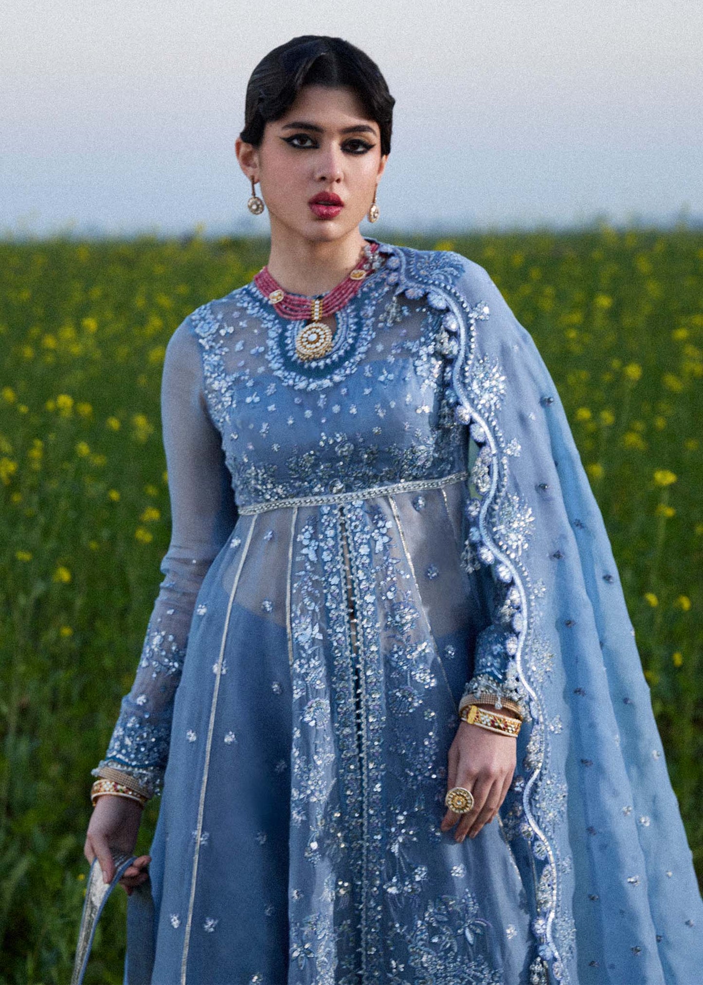 Shop HUSSAIN REHAR DARLINGS FESTIVE '25 FORMALS MIRA at Raz Ruya! Huge discounts on luxury Pakistani designer wear. Fast delivery to UK, USA & Canada. End-of-Year & New Year Sale!