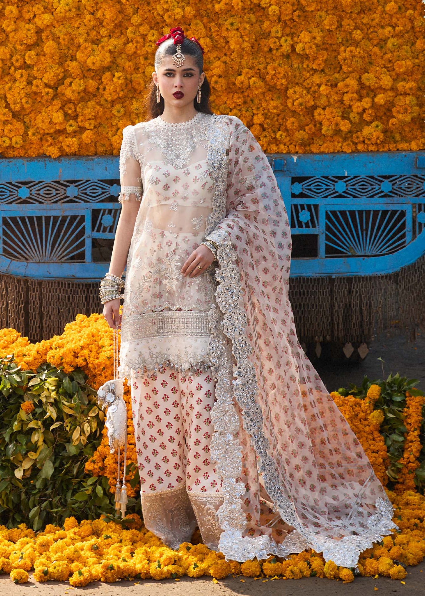 Shop HUSSAIN REHAR DARLINGS FESTIVE '25 FORMALS Zareen at Raz Ruya! Huge discounts on luxury Pakistani designer wear. Fast delivery to UK, USA & Canada. End-of-Year & New Year Sale!