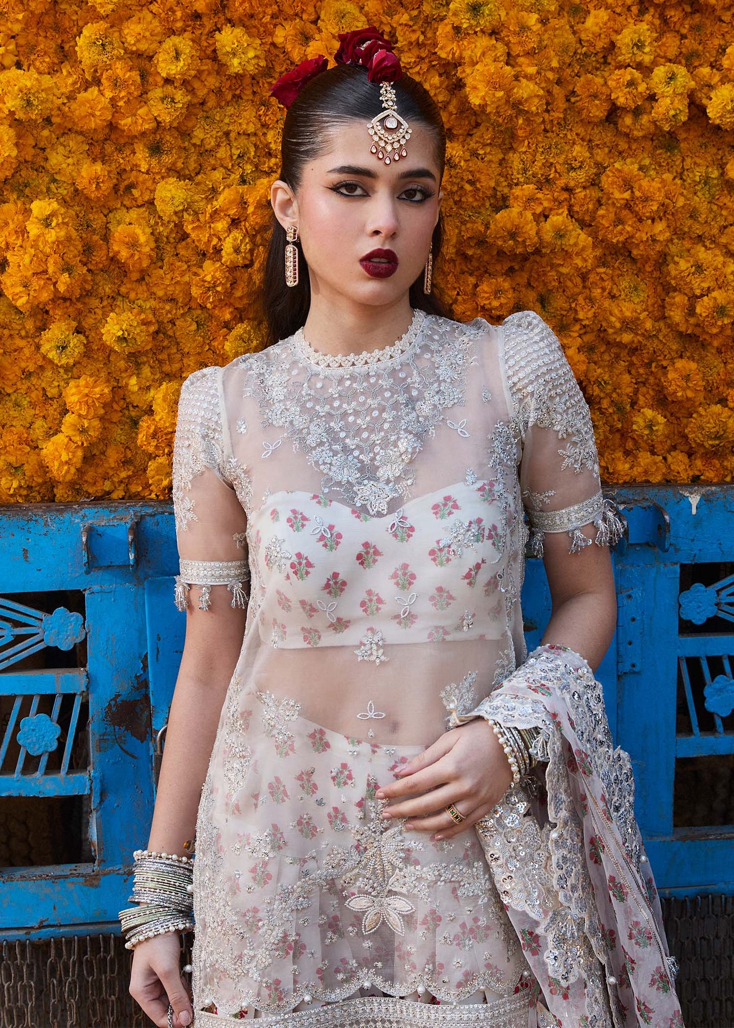 Shop HUSSAIN REHAR DARLINGS FESTIVE '25 FORMALS Zareen at Raz Ruya! Huge discounts on luxury Pakistani designer wear. Fast delivery to UK, USA & Canada. End-of-Year & New Year Sale!