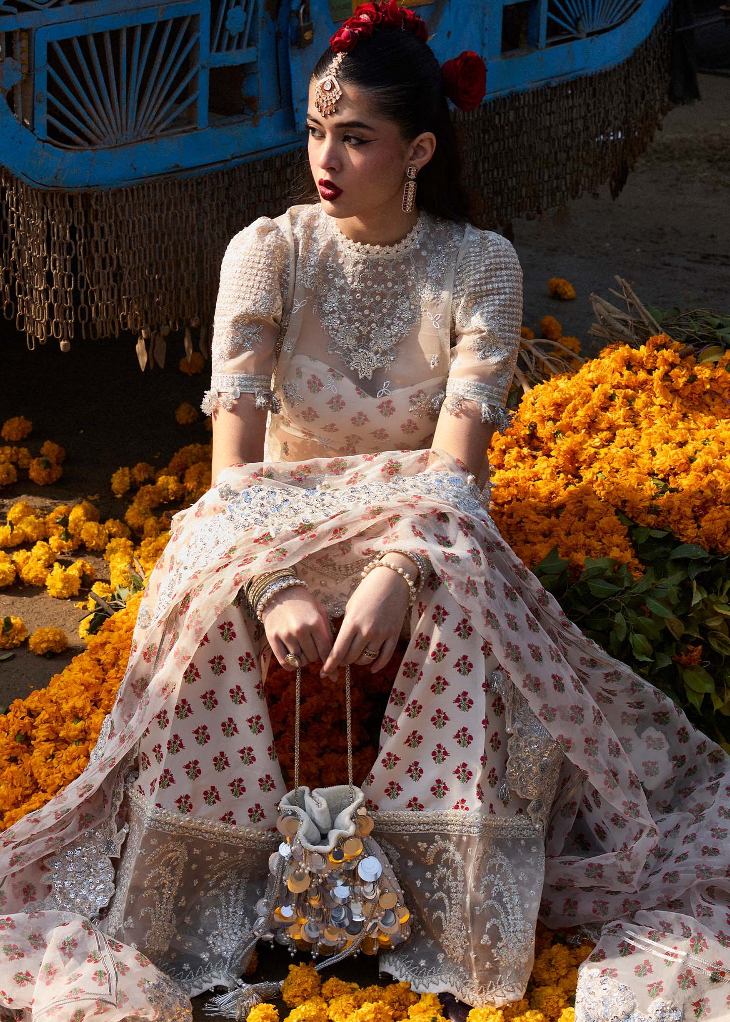 Shop HUSSAIN REHAR DARLINGS FESTIVE '25 FORMALS Zareen at Raz Ruya! Huge discounts on luxury Pakistani designer wear. Fast delivery to UK, USA & Canada. End-of-Year & New Year Sale!