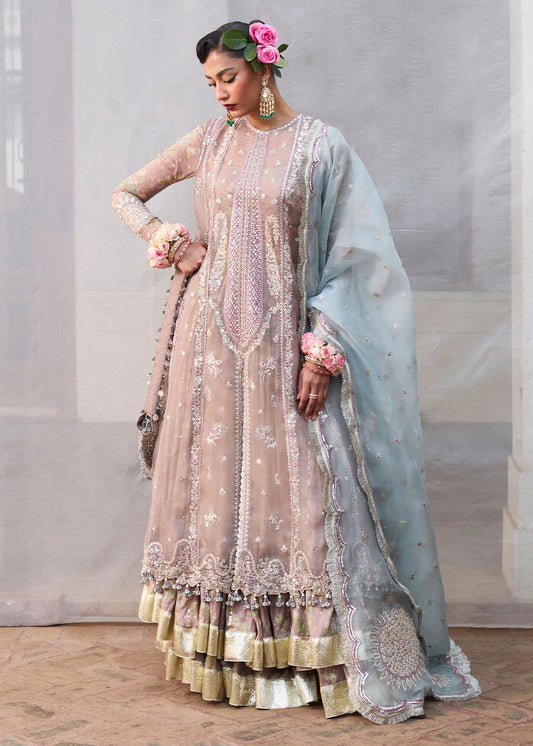 Shop HUSSAIN REHAR DARLINGS FESTIVE '25 FORMALS ZINIA at Raz Ruya! Huge discounts on luxury Pakistani designer wear. Fast delivery to UK, USA & Canada. End-of-Year & New Year Sale!