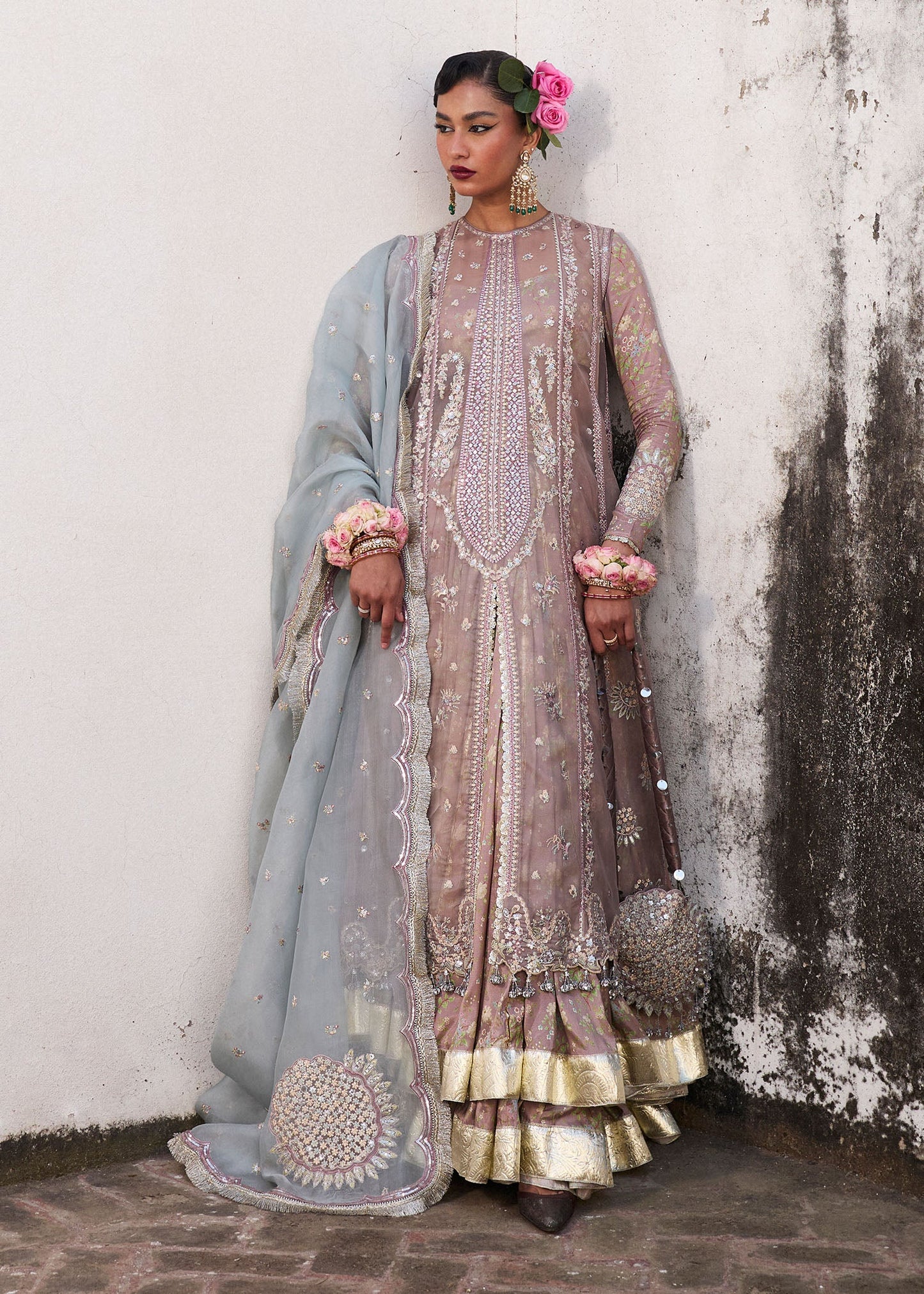 Shop HUSSAIN REHAR DARLINGS FESTIVE '25 FORMALS ZINIA at Raz Ruya! Huge discounts on luxury Pakistani designer wear. Fast delivery to UK, USA & Canada. End-of-Year & New Year Sale!