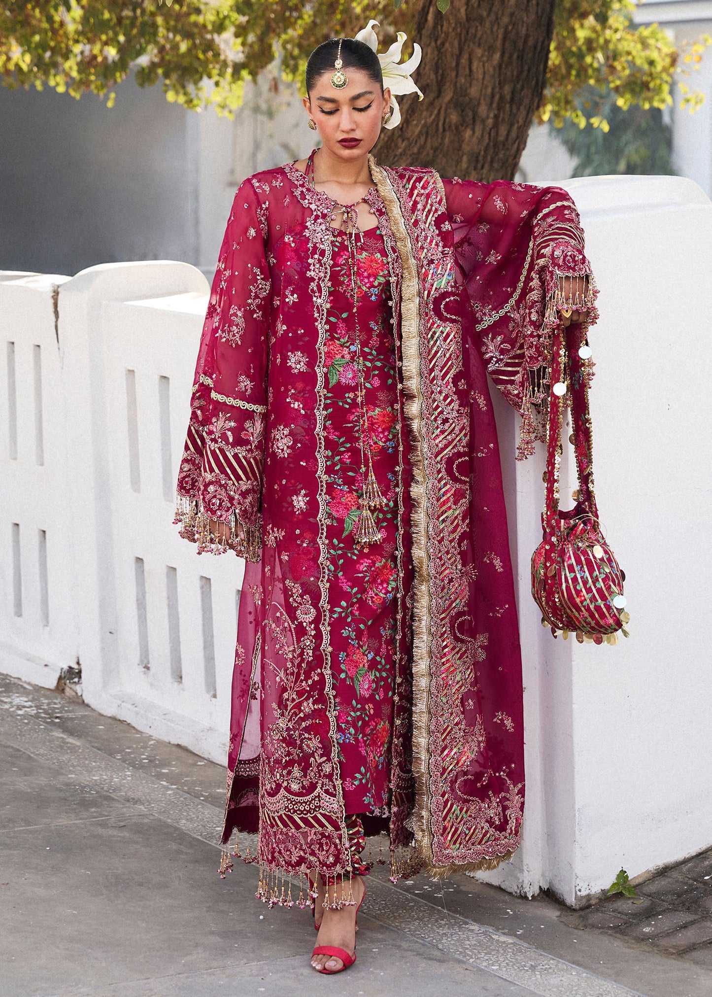 Shop HUSSAIN REHAR DARLINGS FESTIVE '25 FORMALS MAHER at Raz Ruya! Huge discounts on luxury Pakistani designer wear. Fast delivery to UK, USA & Canada. End-of-Year & New Year Sale!