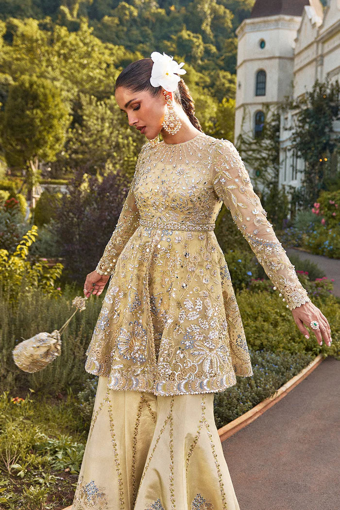 Shop SORAYA LUMENE FESTIVE EDIT '25 ORNELLA at Raz Ruya! Huge discounts on luxury Pakistani designer wear. Fast delivery to UK, USA & Canada. End-of-Year & New Year Sale!