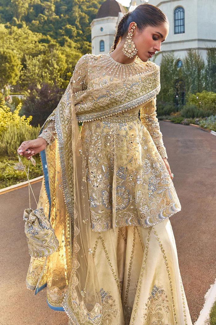 Shop SORAYA LUMENE FESTIVE EDIT '25 ORNELLA at Raz Ruya! Huge discounts on luxury Pakistani designer wear. Fast delivery to UK, USA & Canada. End-of-Year & New Year Sale!