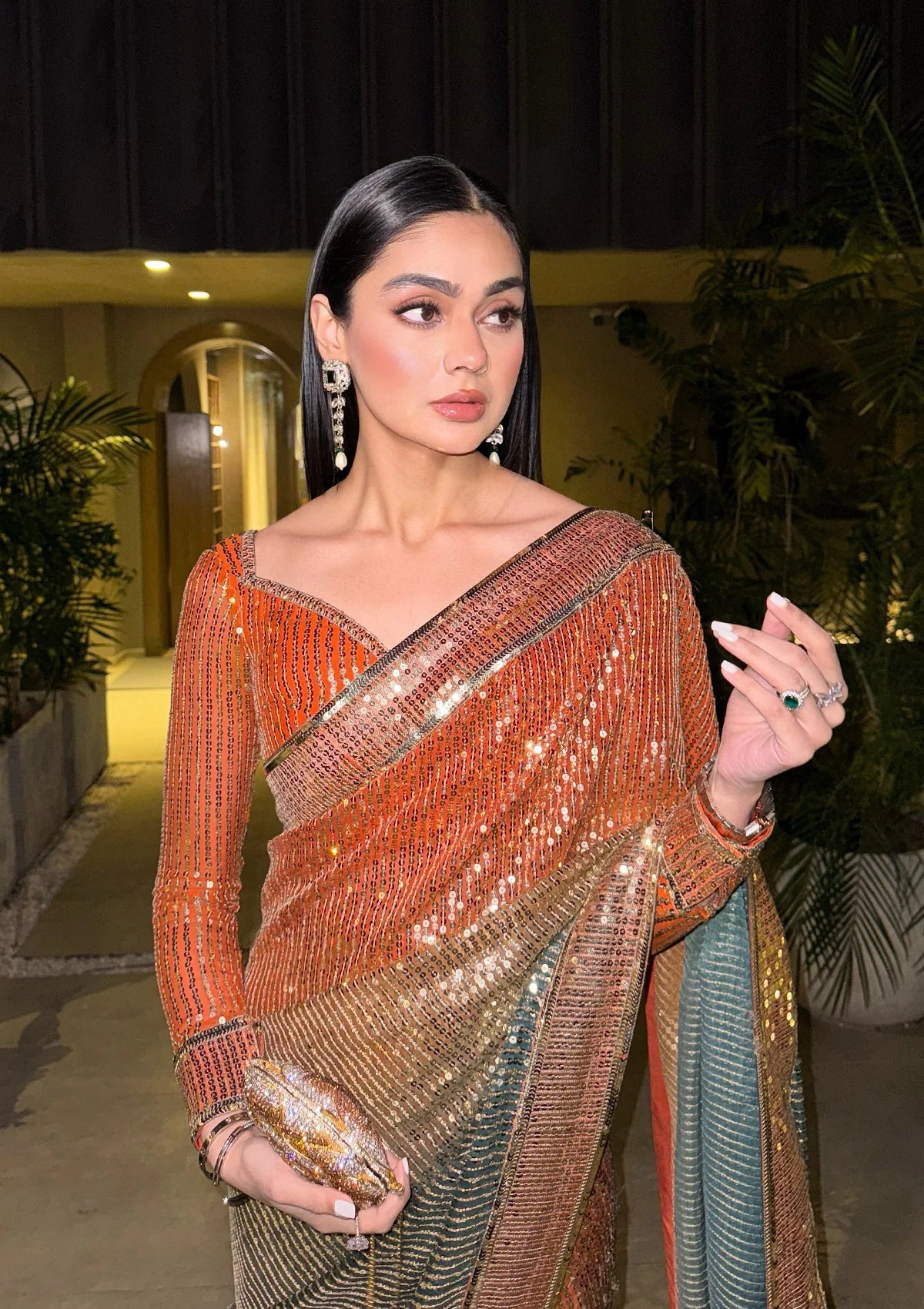 Shop AIK ATELIER FESTIVE FORMALS SARI EDIT '24 VOL. 1 - LOOK 02 at Raz Ruya! Huge discounts on luxury Pakistani designer wear. Fast delivery to UK, USA & Canada. End-of-Year & New Year Sale!