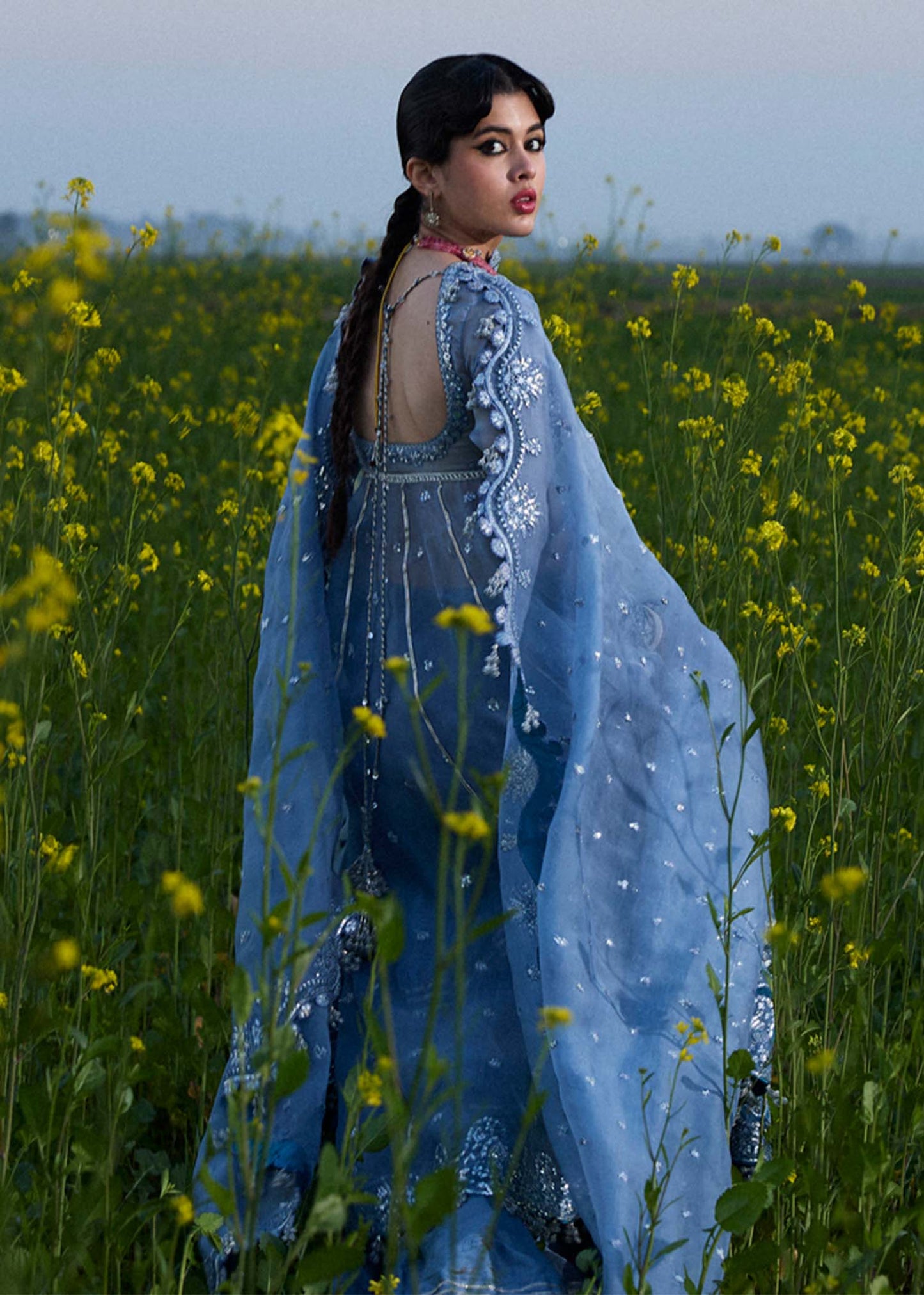 Shop HUSSAIN REHAR DARLINGS FESTIVE '25 FORMALS MIRA at Raz Ruya! Huge discounts on luxury Pakistani designer wear. Fast delivery to UK, USA & Canada. End-of-Year & New Year Sale!