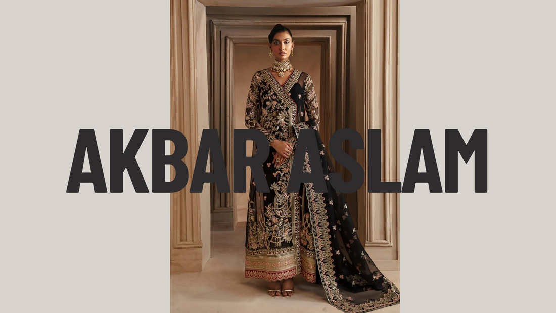 Traditional but Modern: Akbar Aslam Dresses for This Wedding Season