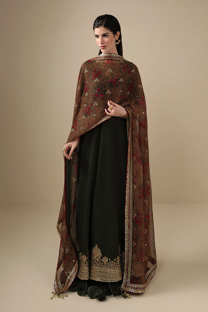 Pakistani embroidered chiffon formal UC-3121 by Jazmin
