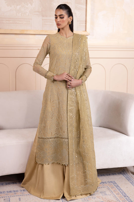 EMBROIDERED CHIFFON UC-3042