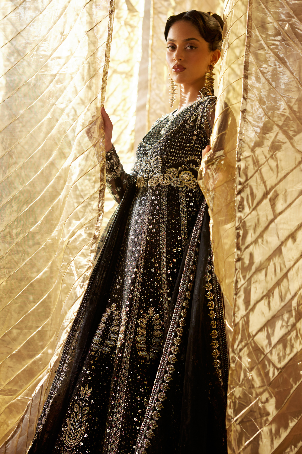 Soraya Silk Edit'26 Elowen black anarkali at Raz Ruya