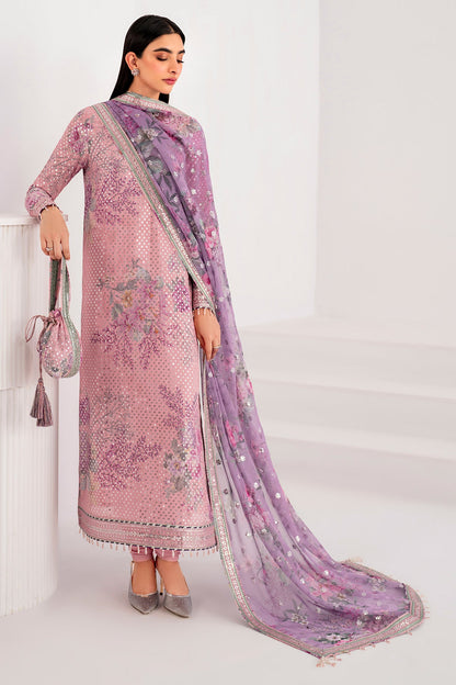 EMBROIDERED CHIFFON UC-3061