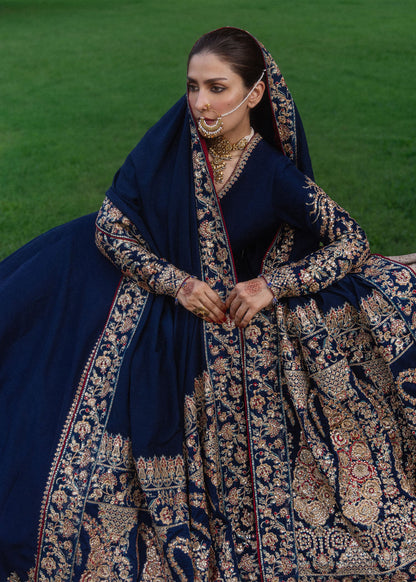 Hussain Rehar Neelum full-length festive look