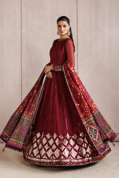 Jazmin UC-3118 embroidered chiffon Pakistani formal suit