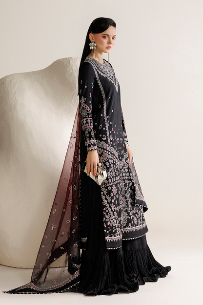 Jazmin UR-7091 three-piece Korean raw silk formal