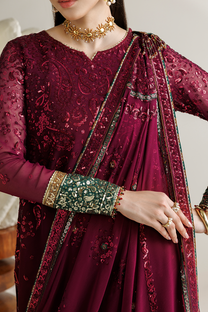 Jazmin UC-3137 embroidered front and sleeves detail